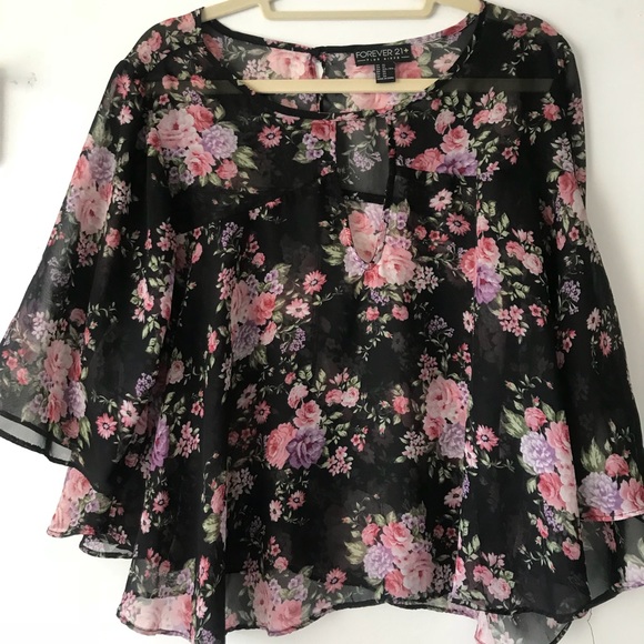 Forever 21 Tops - Floral Top